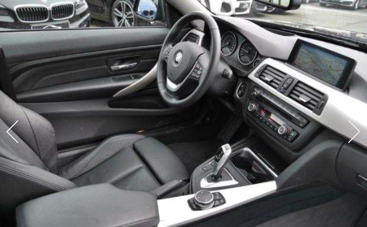 Left hand drive car BMW 4 SERIES (01/01/2015) - 